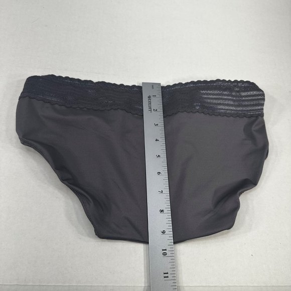Blissful Benefits By Warner's Women's Size 7 Large Panty Lace Hipster Gray New - Picture 8 of 8